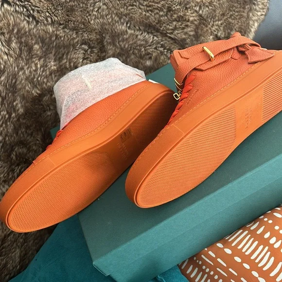 RARE Orange BUSCEMI sneakers